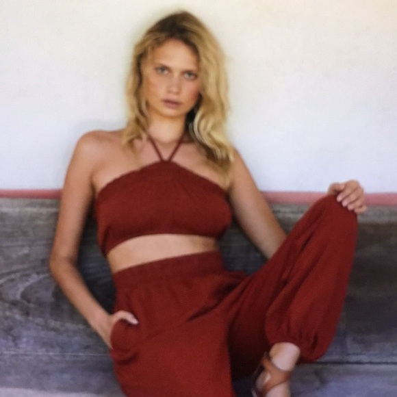 Free People Tops - NWT Free People Movement Beach Vibes Lounge Set L